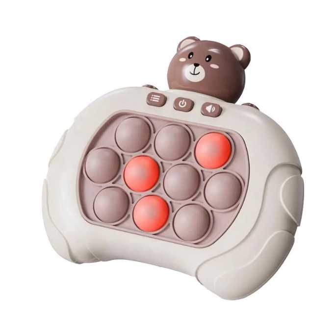 Антистрес Игра POP IT със светлини и звуци, Кити, Стич, Спайдърмен