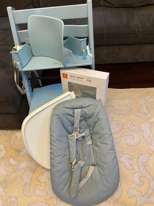 Vind scaun copil STOKKE ,cu accesorii