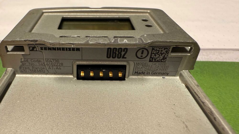 SENNHEISER SK-9000 Digital A1-A4 470-558MHz microfon transmitator