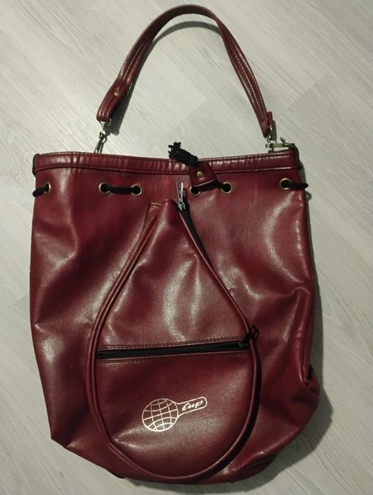 Geanta piele tenis