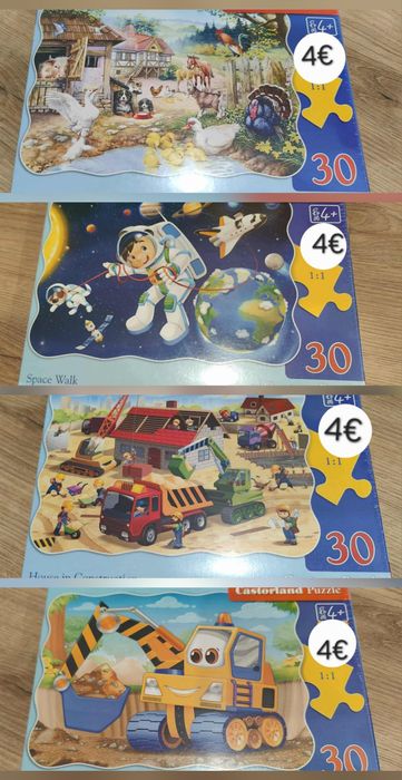 Пъзели,  настолни игри,  конструктори  Lego