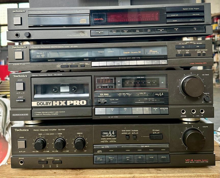 Linie vintage Technics +boxe  Technics