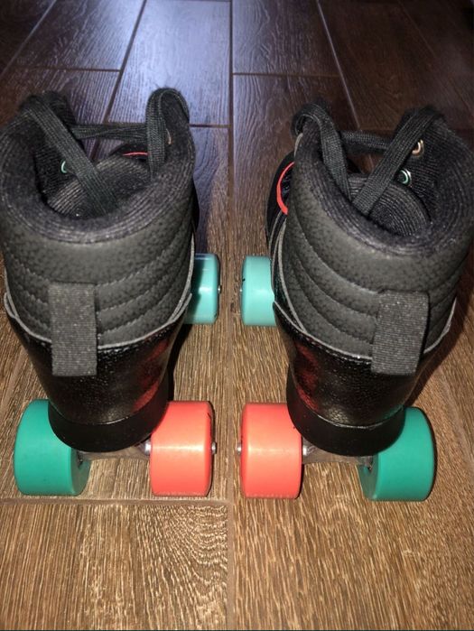 Role Oxelo Quad 100 pt copii și set protecție complet