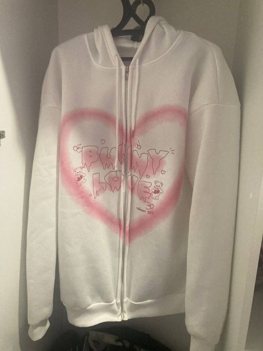 оверсайз зип-худи женское