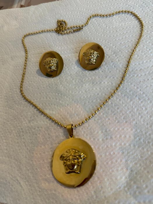 Lanț sj cercei Versace