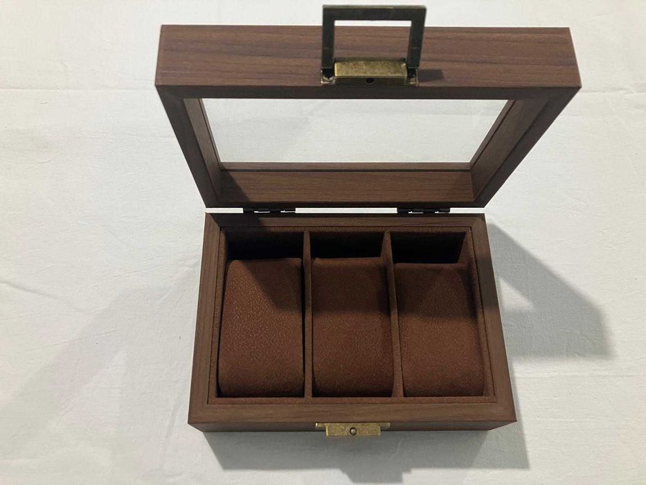 Cutie Caseta Depozitare Ceasuri Lemn NUC de 3,6,10 și 12 locuri. NOU !
