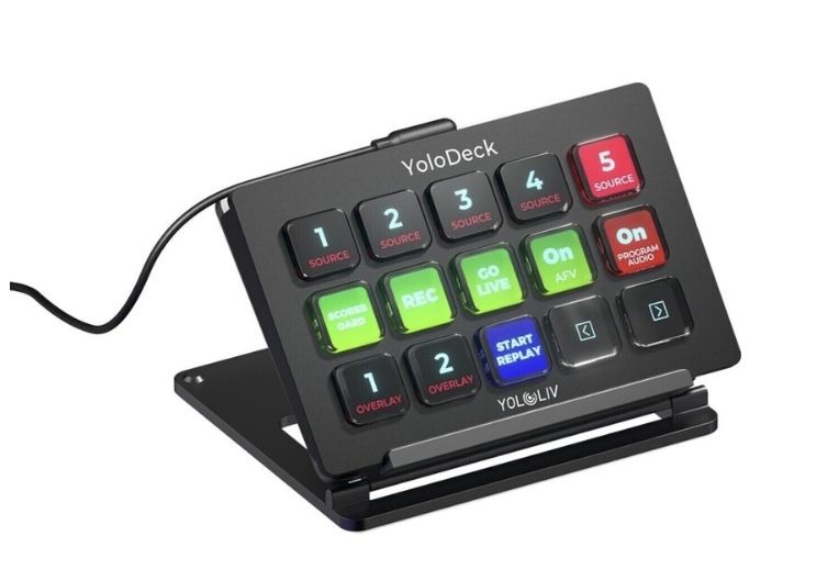 YoloDeck controler de streming