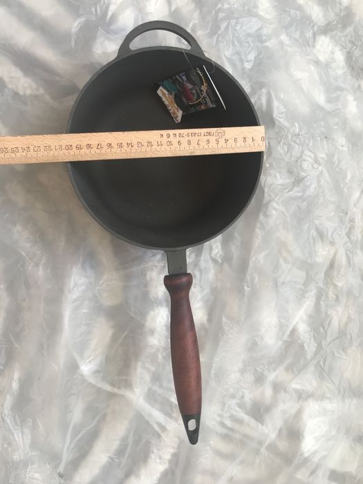 Чугунный ковш казанок 2 л