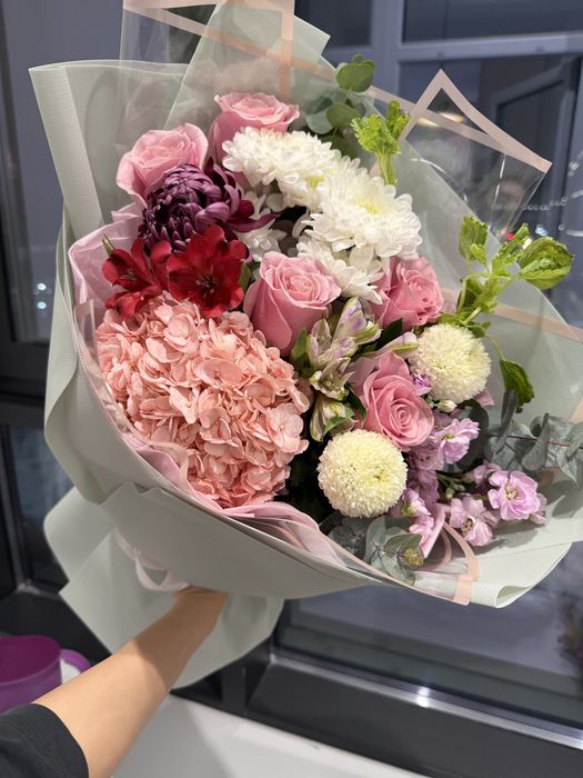 Букет цветов, свежие