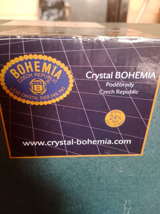 Bohemia set 6 pahare 24% PbO