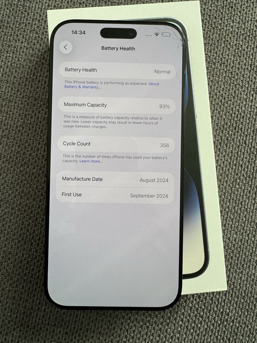 Apple Iphone 16 pro max 512gb black