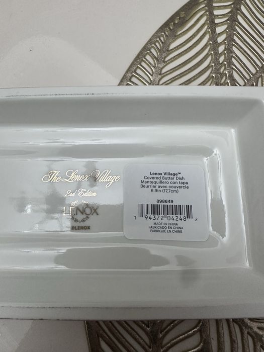 Lenox тарелки НОВЫЕ