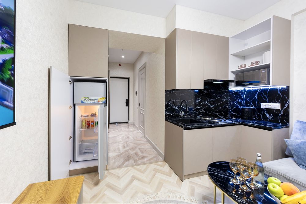 Сдается 1 комнатная студия посуточно в жк NRG U Tower