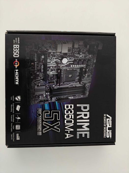 AMD RYZEN 1600 + ASUS B350m-A комбо