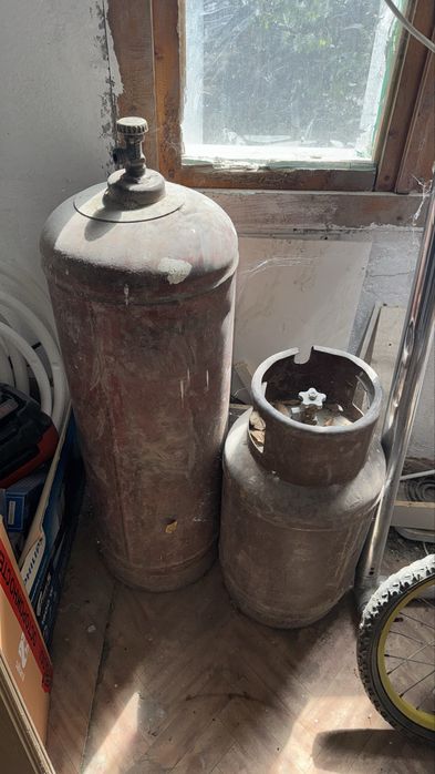 Газовка с двумя баллонами
