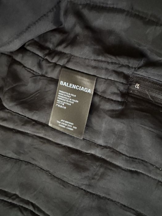 Balenciaga черно яке/палто с двоен цип