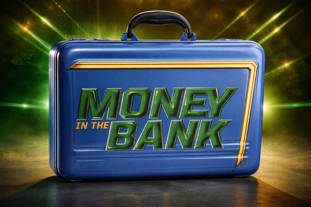 Куфар WWE Money In The Bank Briefcase Blue син Договорът в куфарче