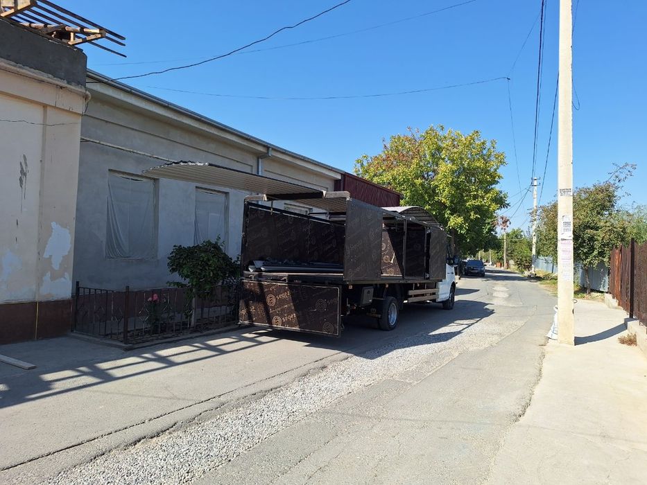 Перевозка гобаритного меттала на Газели с открытым вехом