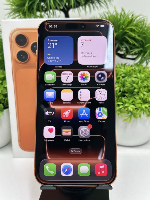 Iphone 17 Pro Max 256 gb  Akb 100% ЦП 112 (EAC)