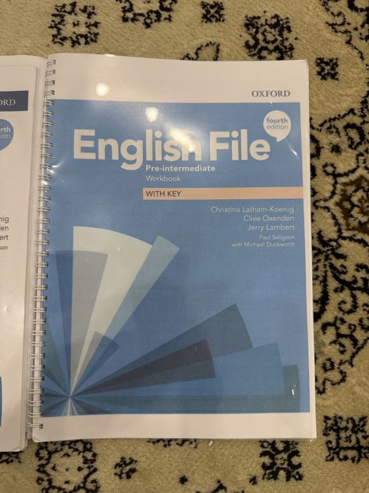 Intermediate/Pre intermediate  student book/work book