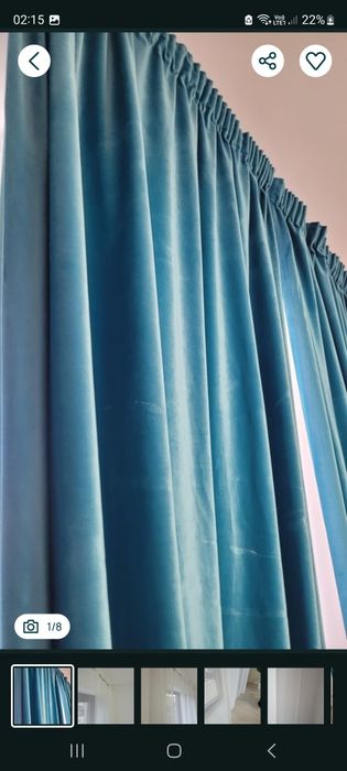 Perdele, inele metalice, draperie alba sau albastra