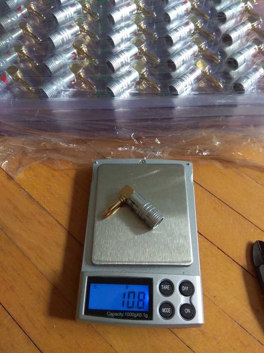 Conectori Nakamichi in unghi de 90 grade - 8 buc.