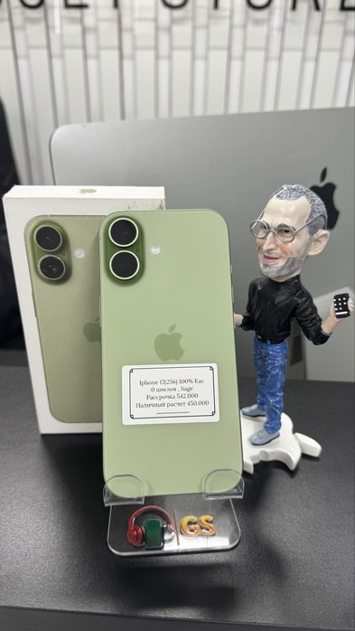 Iphone 17(256)green физ сим айфон 17(256) Павлодар