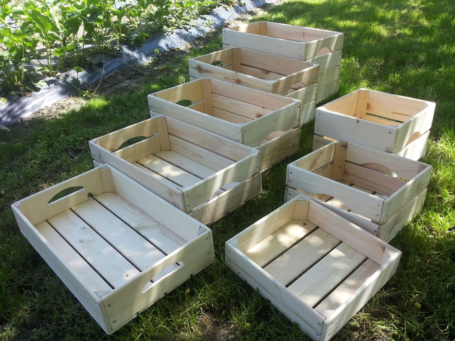 Дървени щайги ръчно изработени-големи,малки и по ваш размер