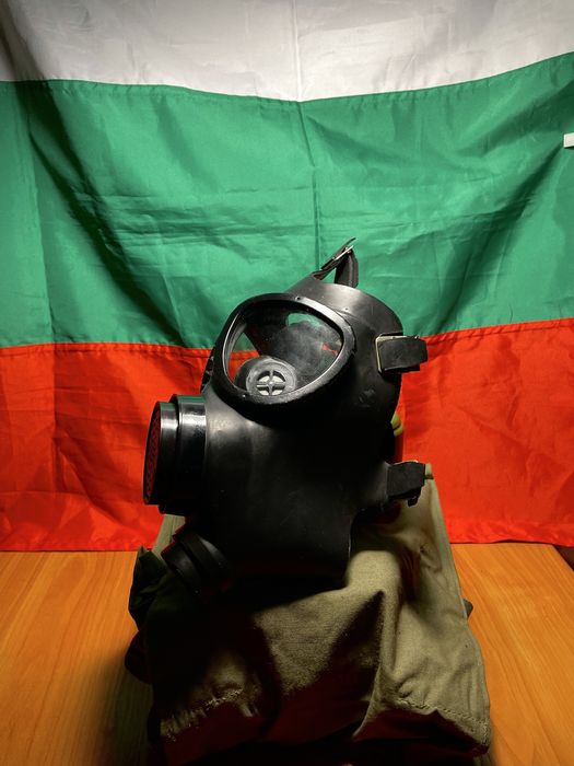 Комплект противогаз с ДВА филтъра и чанта ПГ-1