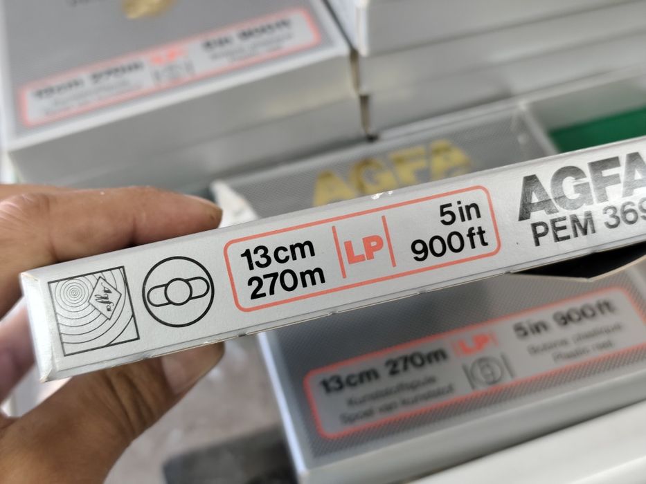 Нови ролки за магнетофон agfa pem 369 professional