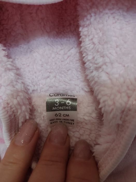 Теплый слип на девочку