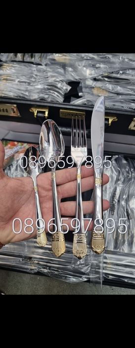 НОВ ! 72 части Цептер Zepter комплект сервиз набор прибори хранене cep