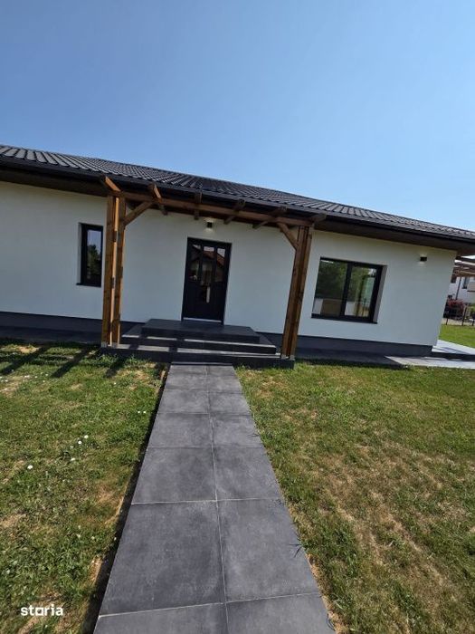 Casa in stil mediteranean,  teren de 600 mp.