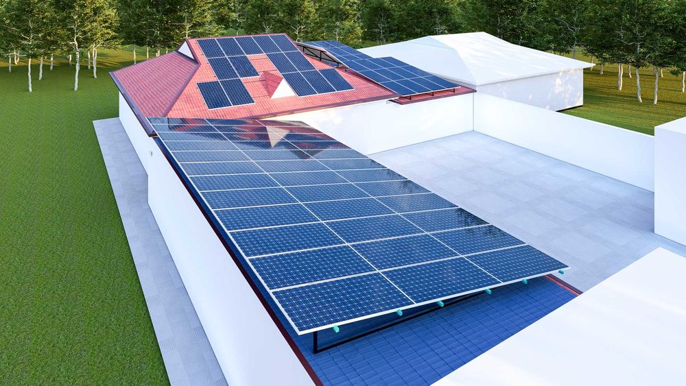 Quyosh panellari / Солнечные напели | Под Ключ | Установка