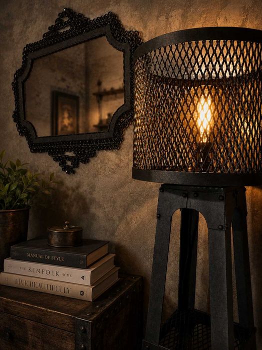 Lampadar Industrial Handmade – Piesă de Design Unică