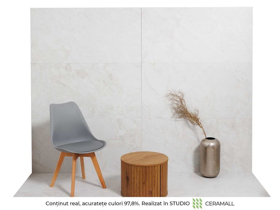 Gresie Kuartz White Mate 60×120 Xs Rc