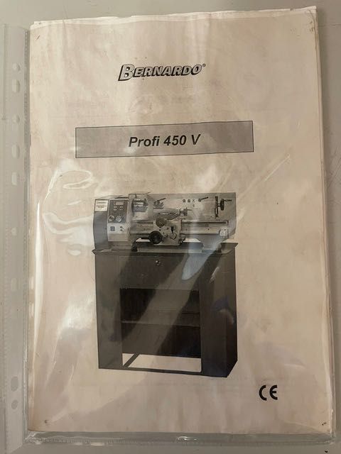 Струг Бернардо Bernardo 450 V  с допълнителни принадлежности и инструменти НОВ