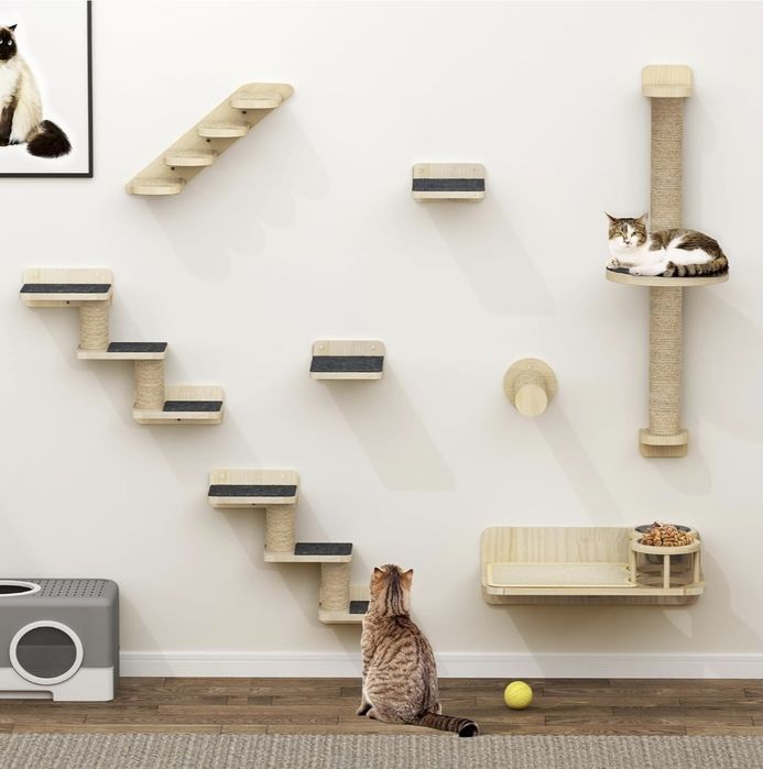 Set rafturi pentru pisică
