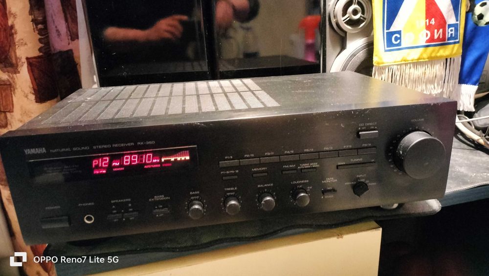 продавам yamaha natural sound stereo receiver rx 350