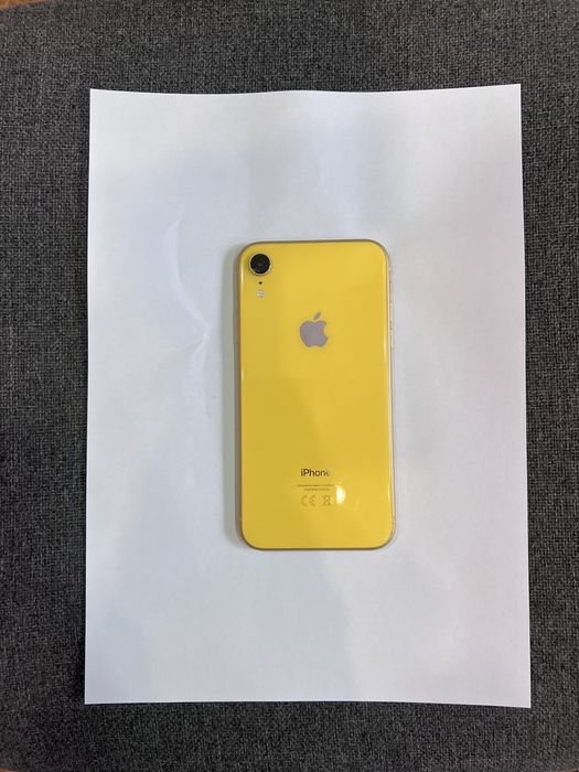 Carcasa iPhone XR Yellow , Originala