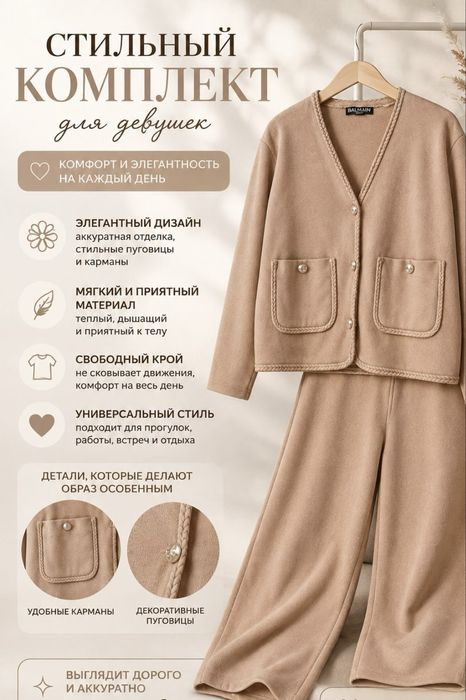 Трикотажный комплект