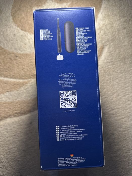 Nou ORAL B periuta dinti electrixa IO series 2 sensi 1 capat trusa