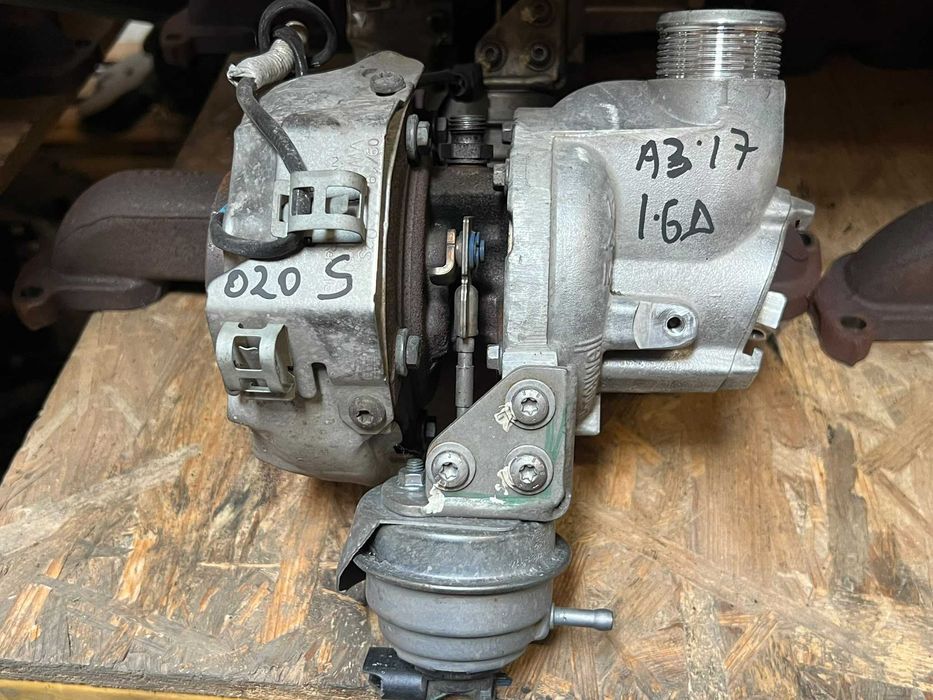 Turbosuflanta, cod 04L253020S, Audi A3 Cabriolet (8V7, 8VE) 1.6 tdi, DDY