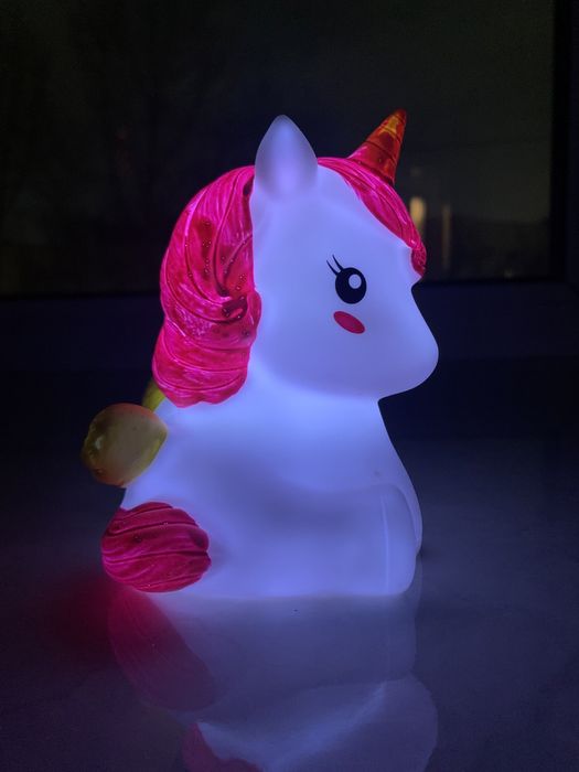 Детский Ночник единорог