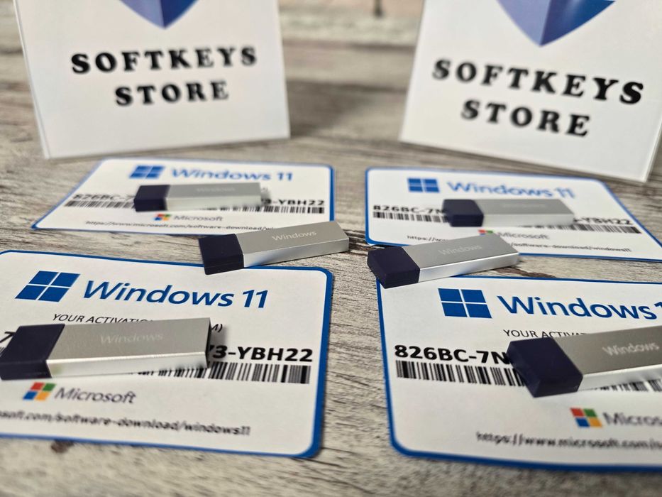 Microsoft Windows 11 Home/Pro USB Flash + Лиценз (ПРОМО до 31.01.2026)
