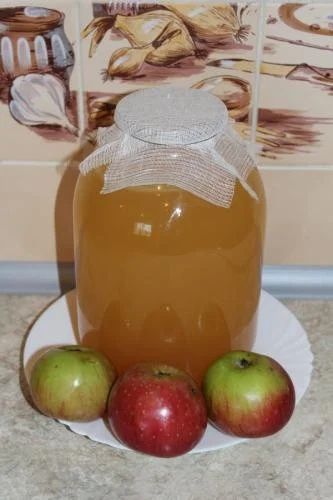 Яблочный уксус домашний