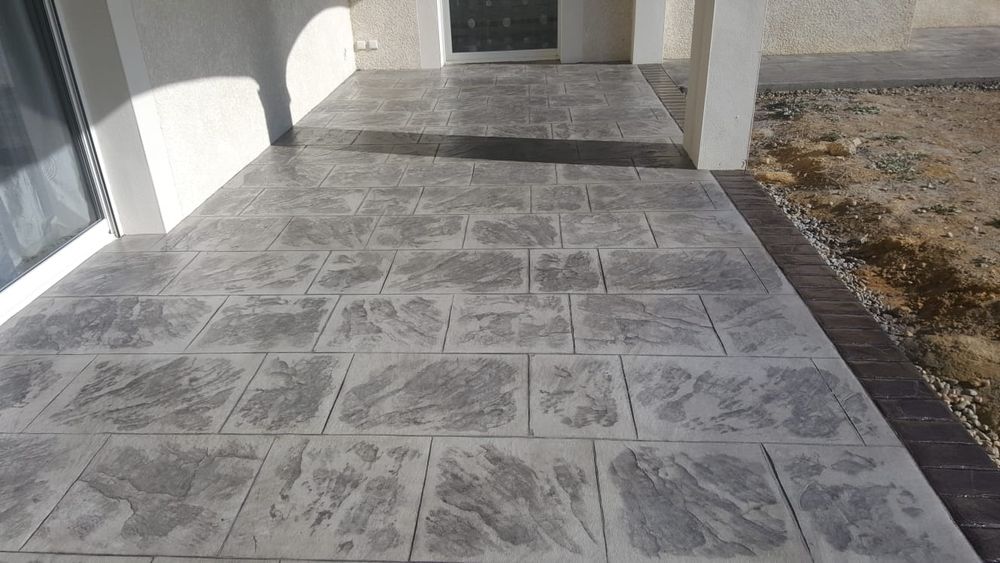 Beton Amprentat/Vertical