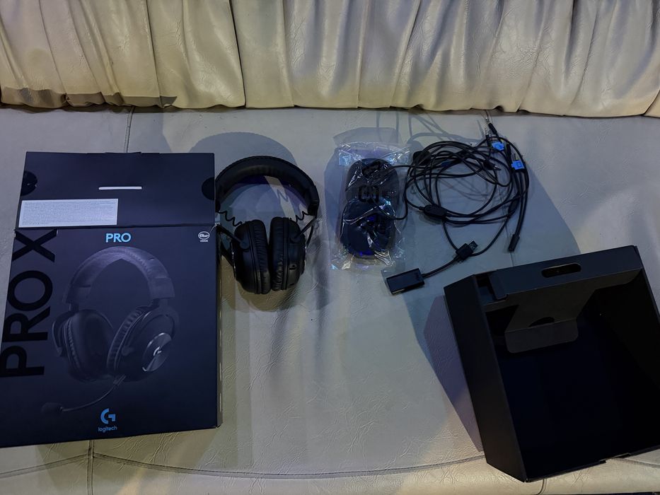 Casti gaming logitech pro x
