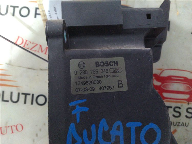 Pedala acceleratie fiat ducato an fabr. 2009
