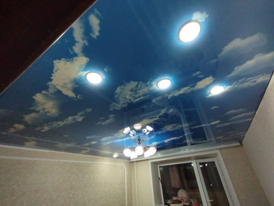 Натяжные потолки в Караганде!